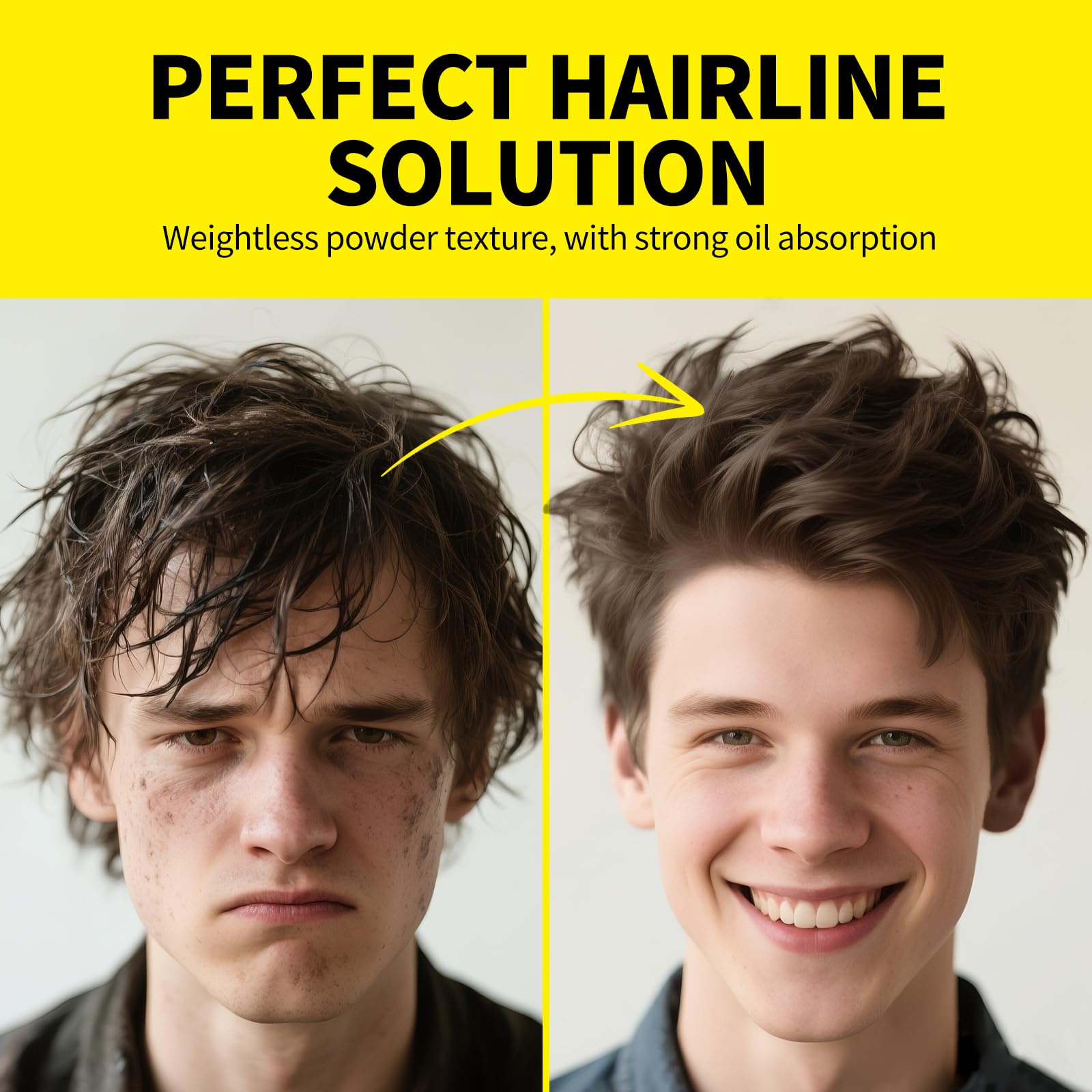 Sevich Hair Styling Powder For Men & Women,Texture Powder Natural Look - Easy To Apply Volumizing Hair 0.28Oz/8g - Image 2