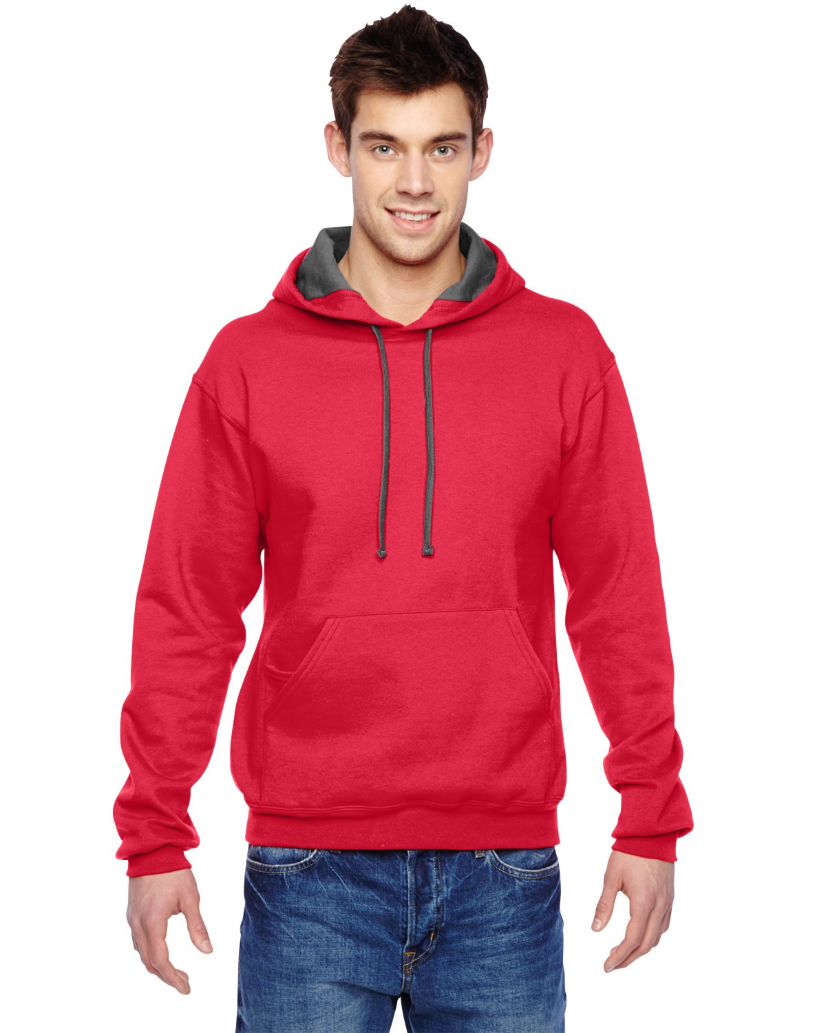Fruit Of The Loom Mens Hooded Sweatshirt Desertcart INDIA