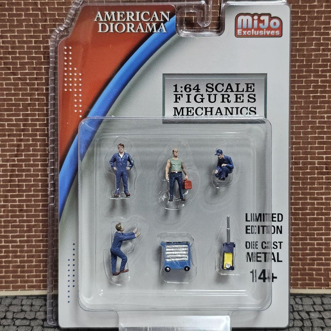 Amazon.co.jp: アメリカンジオラマ メカ フィギュア 1/64スケール 開封 