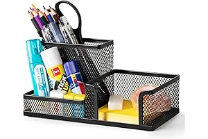 deli Mesh Desk Organizer Office Supplies Pencil Caddy Organizer