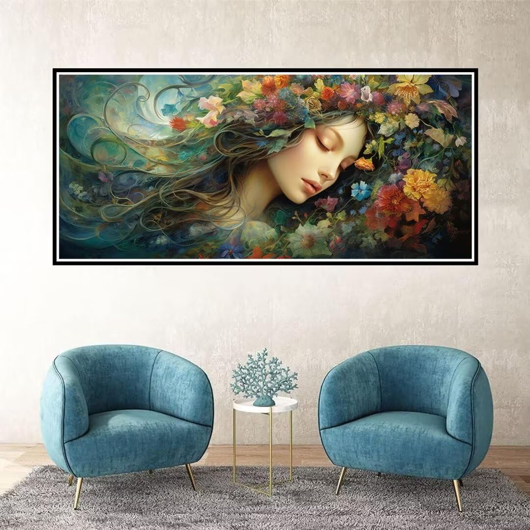 5D Diamond Painting Rosen-Bild – DIY Diamantmalerei 40x65 Cm, Kristallstickerei Für Wanddekoration