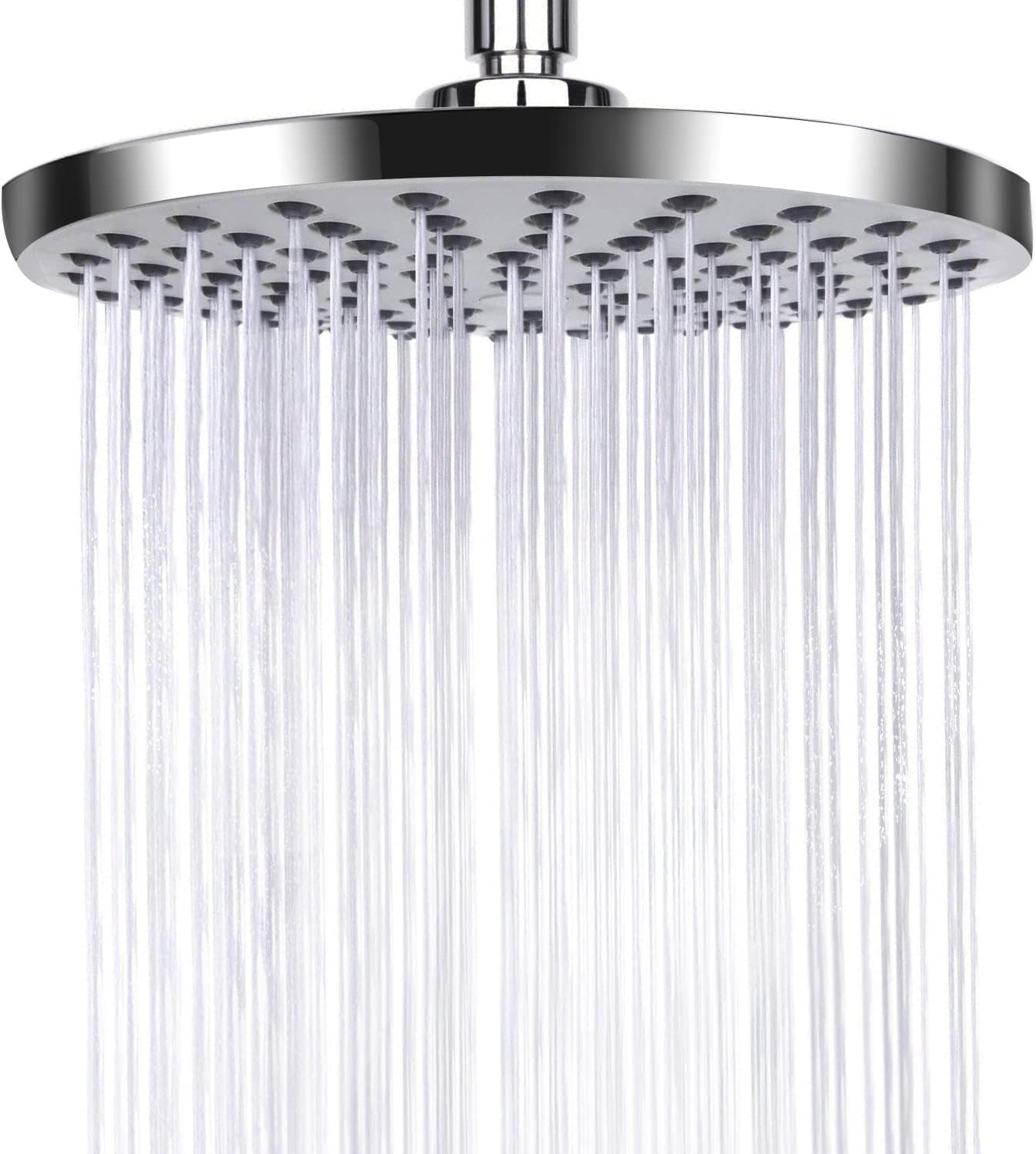 Soffione Doccia Rotondo 24.5 cm Inox 304 Anticalcare Alta Pressione