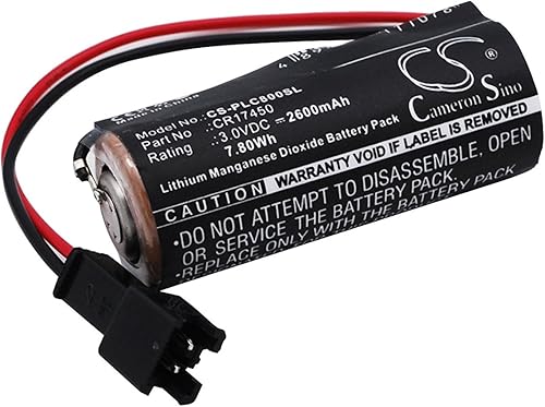 Batería de repuesto de alto rendimiento de 3.0 V para Sanyo CR8.LHC CR8.L con CR17450 CR17450E-R CR17450ER/2600mAh