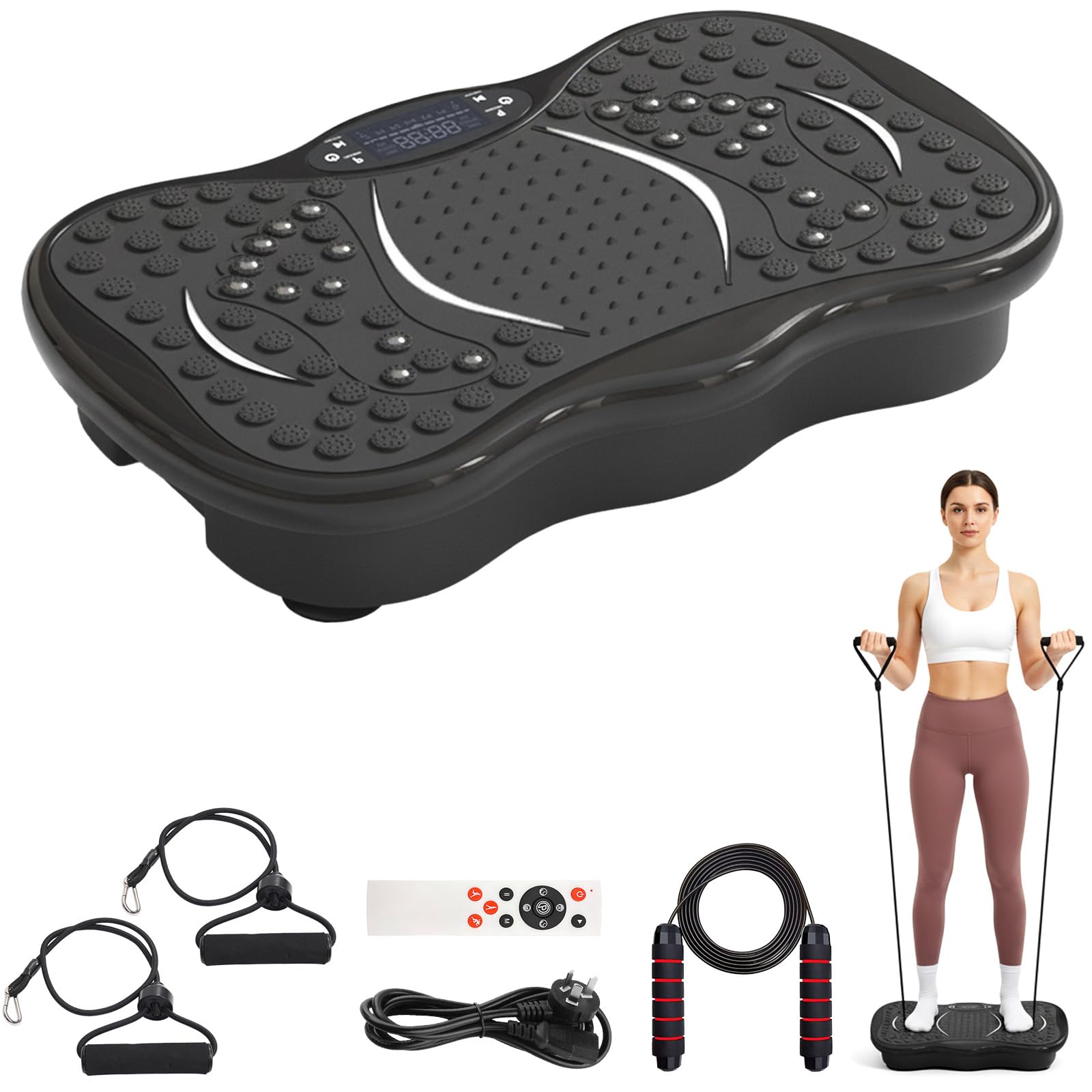 Plaque vibrante sport à domicile pour éliminer la cellulite et tonifier tout le corps - 8