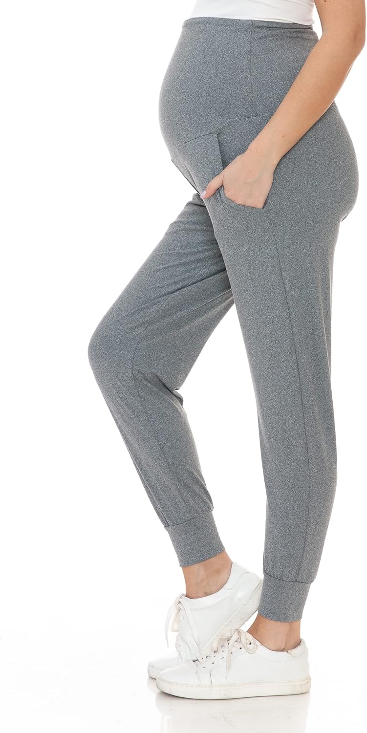 Leggings Depot Maternity Pants for Women Over The Belly Pregnancy