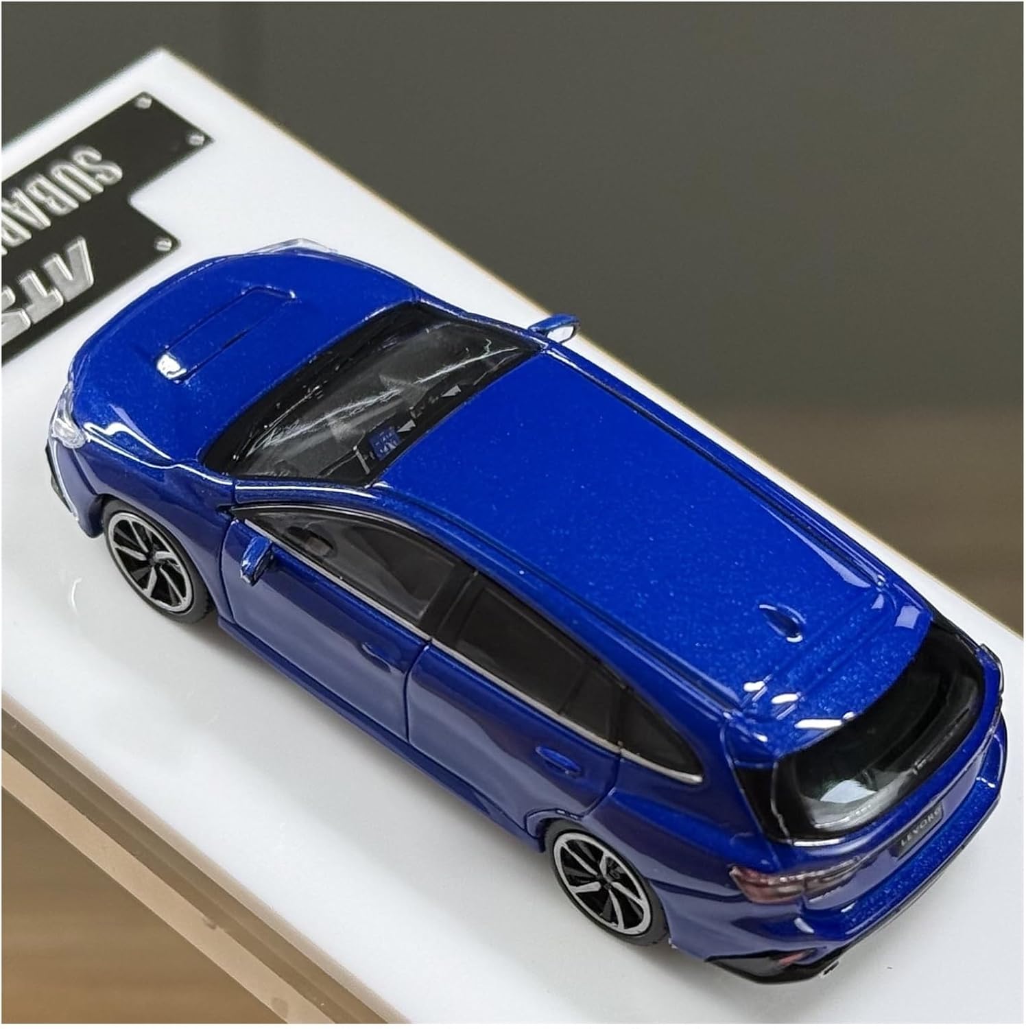 1:64 for Subaru Diecast Metal Off-Road Vehicle Model Car Toys Collectible Display Decoration Blue Vehicles