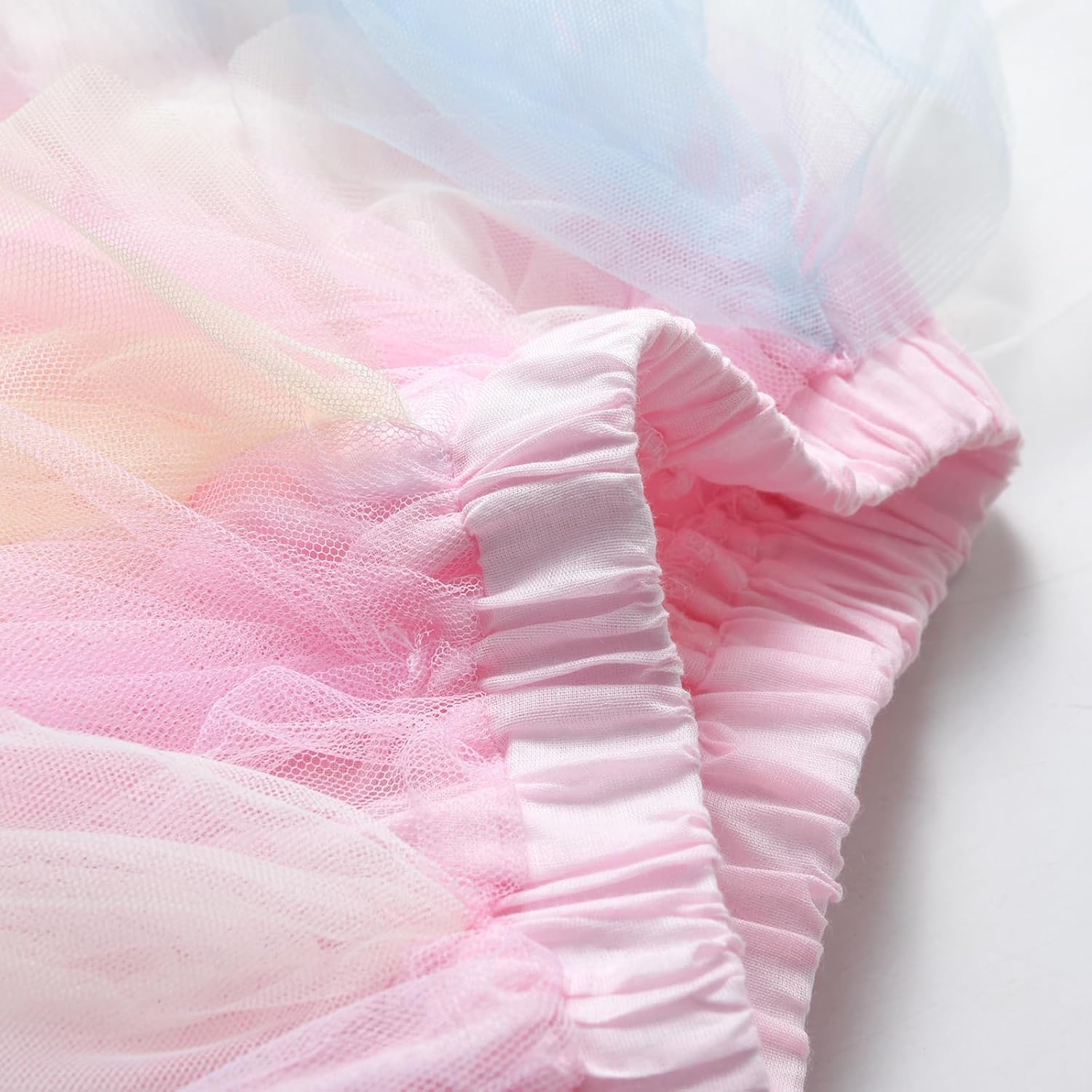 DXTON Girls Tutu Skirt for Toddler Baby Party Casual Multicoloured Tulle Outfits for 3-10 Years - Image 6