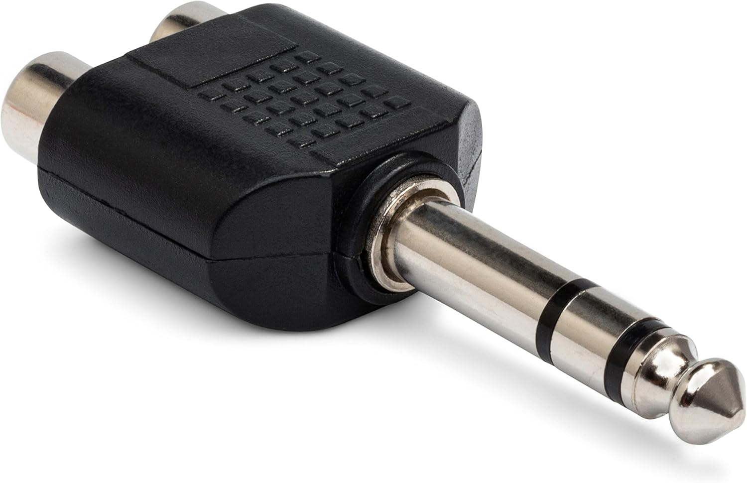 Adaptador Hosa GPR-484, RCA Dual a Jack 1/4 Pulgada TRS
