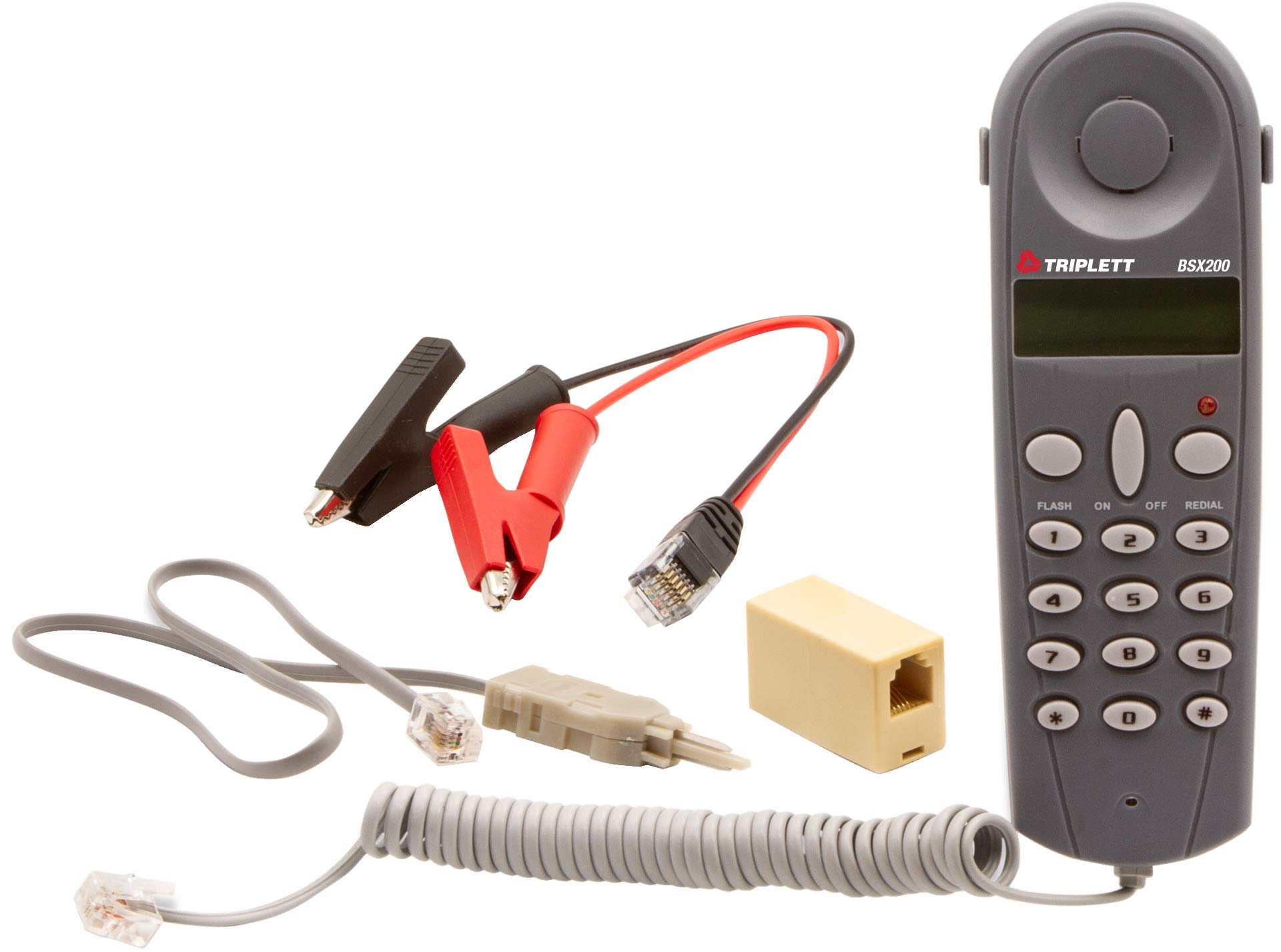 Triplett/Byte Brothers BSX200 Basic Butt Set, Telephone Test Set