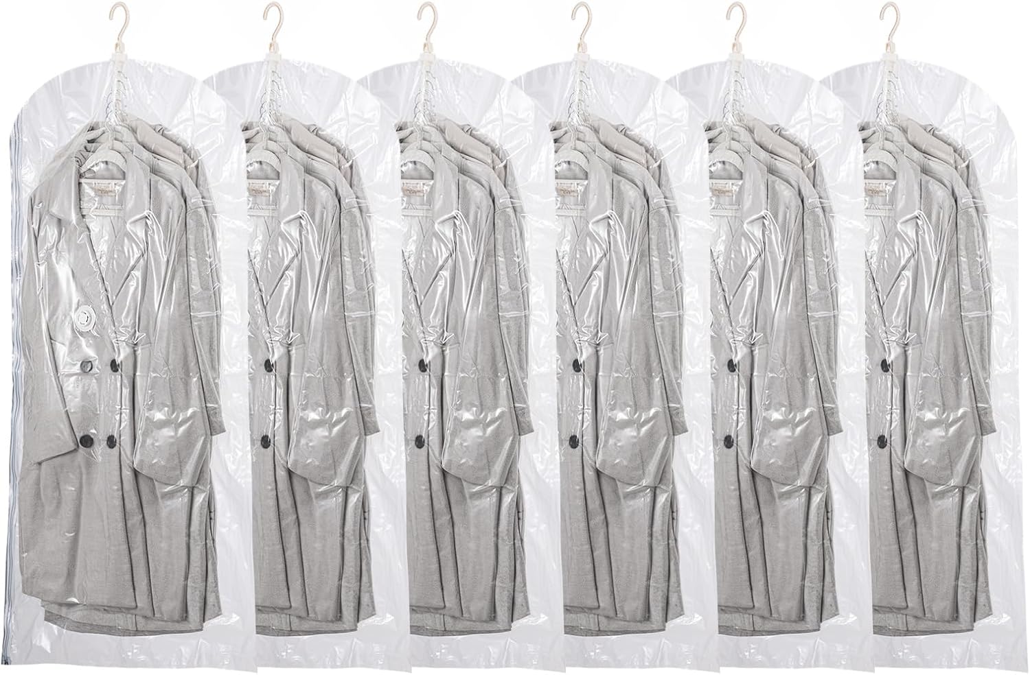 楽天市場】持ち運べる 圧縮バック クローゼット トラベルポーチ 吊り下げ 旅行ポーチ 旅行バック 衣類 掛ける 衣類整理 ファスナー  コンパートメント出張 旅行 スーツケース スーツケースに入れ インナーバッグ バッグインバッグ 省スペース 軽量 : modanic 吊り下げ式 ... 吊り下げ式真空収納バッグ 6パック (53 x 27.5インチ) 衣類用真空シールバッグ コート、ジャケット、スーツ、ドレス、クロー