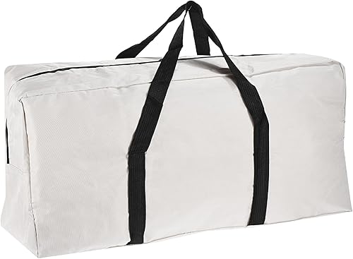 Miniatura 9 de PATIKIL Bolsa de repuesto para silla de campamento de 26 pulgadas, bolsa de lona plegable de gran tamaño con cremallera, bolsa de lona plegable para