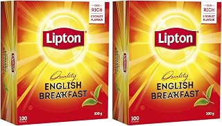 Lipton Original English Breakfast 100 Tea Bag (Pack of 2)