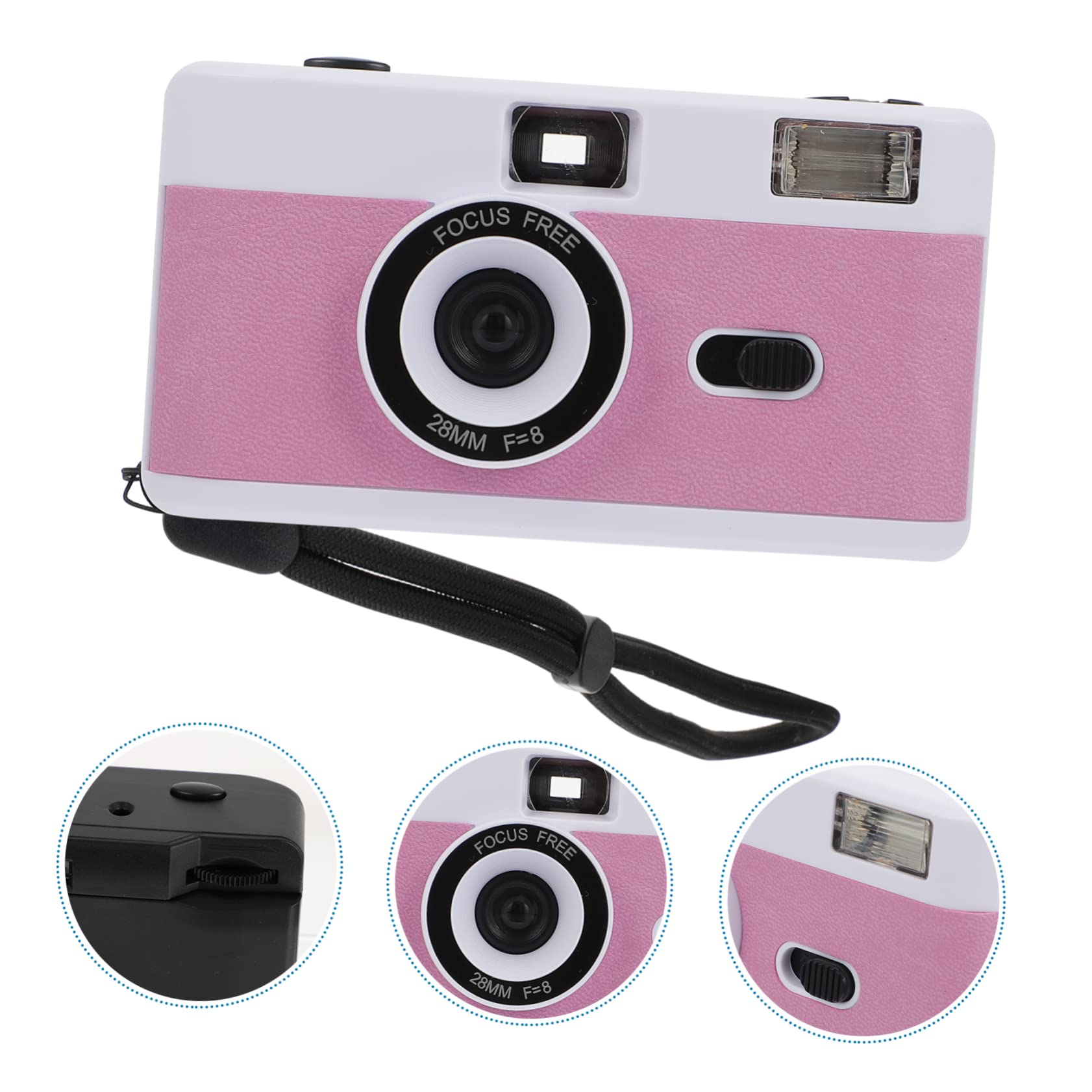 DOITOOL Lot De 3 Appareils Photo Argentiques pour Adultes Garçons Et Filles Flash Réutilisable 35 Mm Style Rétro Vintage