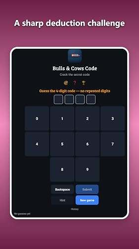 Bulls & Cows Code – vue 3