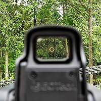 Vista 4 de 558 Rojo Verde Punto Holográfico Visión Reflex Alcance con Lupa 3X Montaje de Liberación Rápida Combo