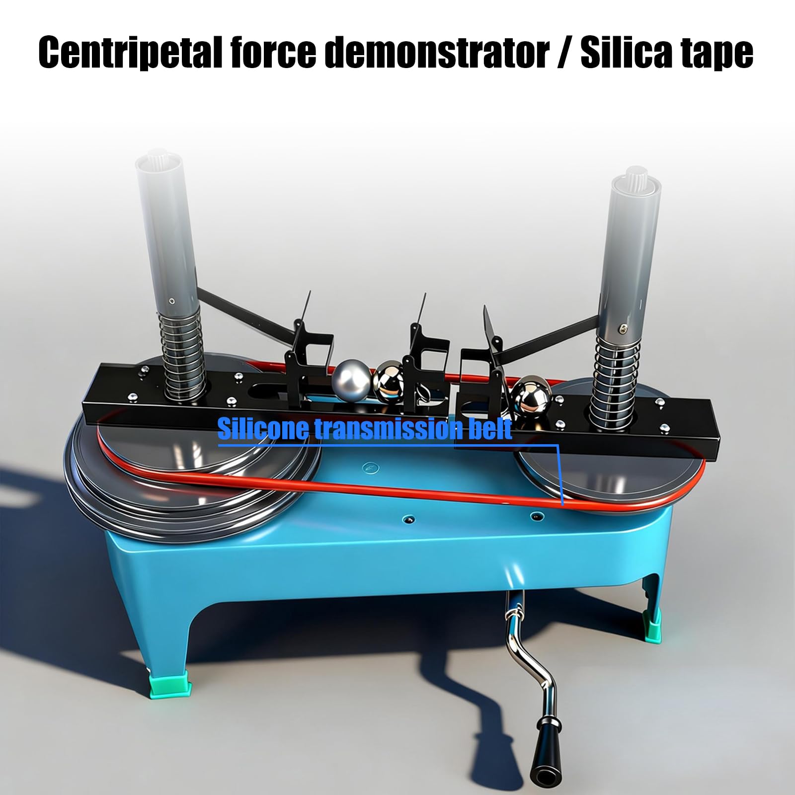 Equipo profesional de experimento de mecánica de demostración de fuerza centrípeta para laboratorios escolares, educación de física y ciencias, juego de demostración de ciencias educativas