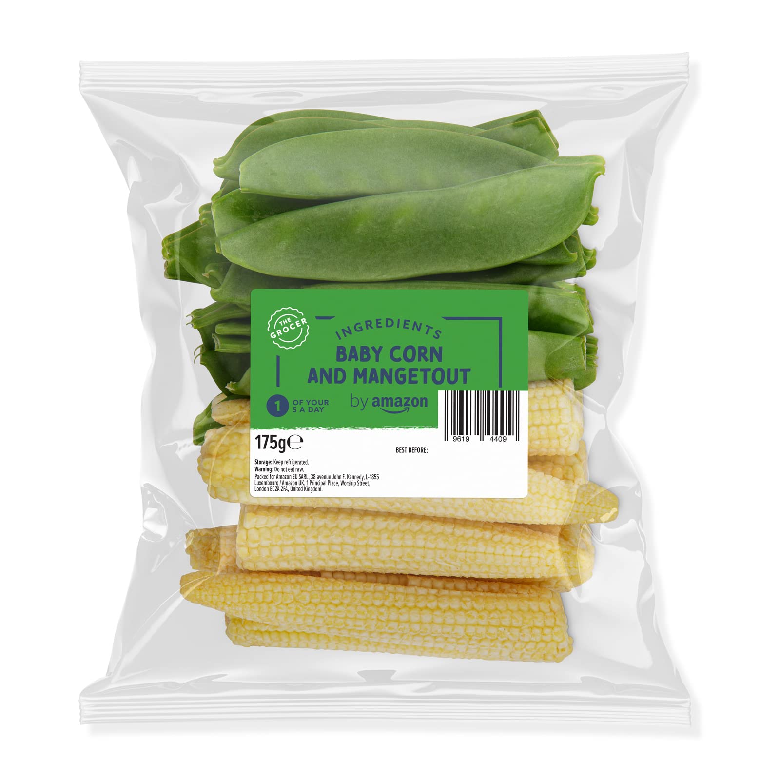 by Amazon Baby Corn and Mangetout, 175g