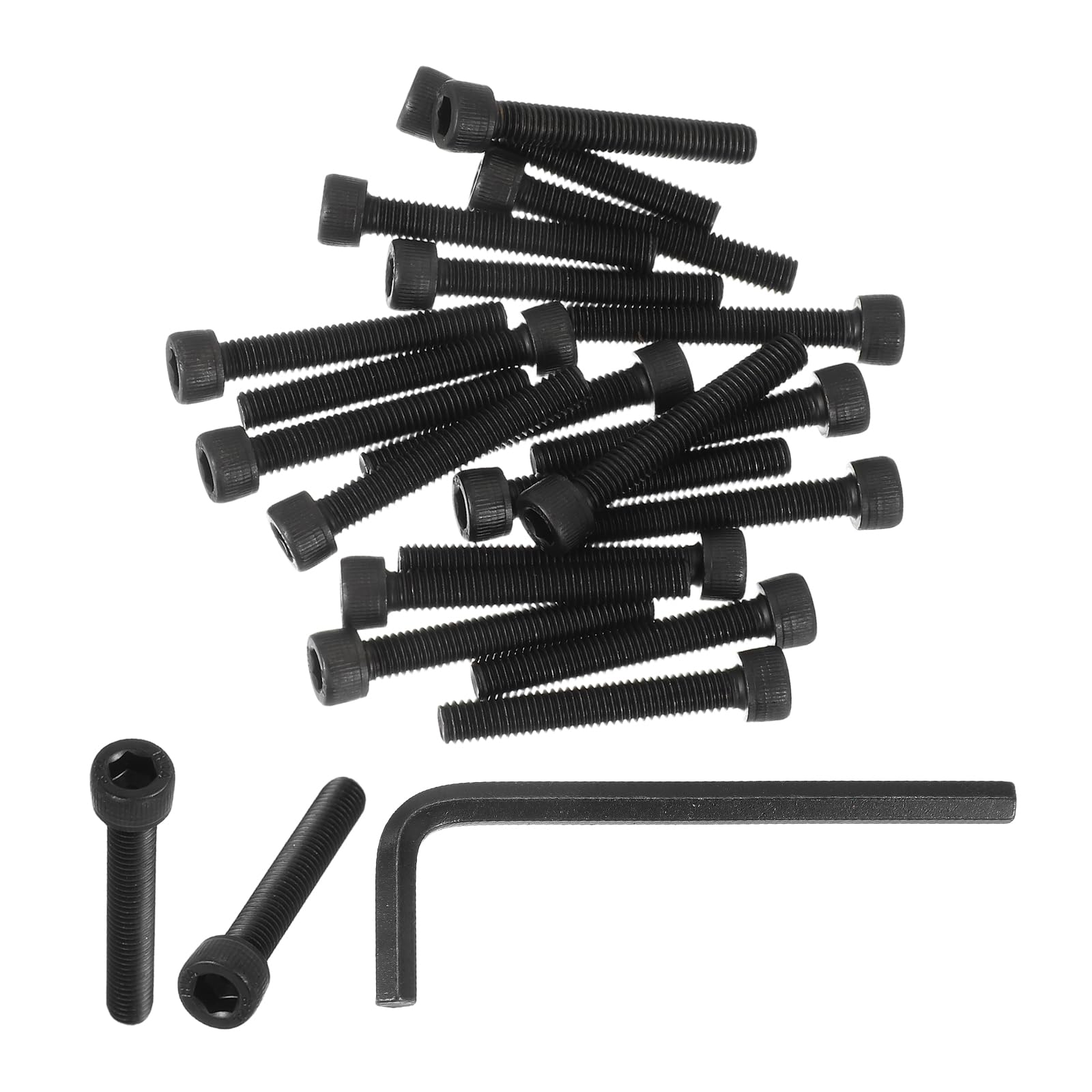 PATIKIL M6 x 40mm Hex Socket Head Screws Cap Bolt