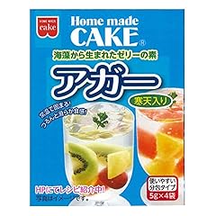 ホームメイド 共立食品 ゼリーの素(アガー) 20g