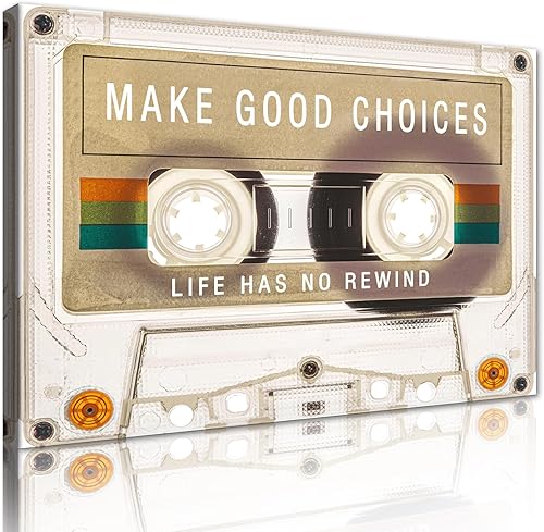 Miniatura 43 de Novatique Arte de pared inspirador retro, cinta de cassette, arte de pared, citas inspiradoras, ilustraciones para adolescentes, citas positivas,