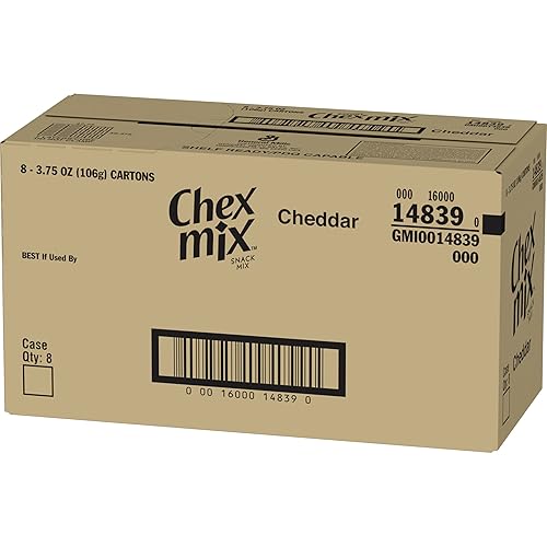 Miniatura 12 de Chex Mix Cheddar, 3.75 oz (paquete de 8)