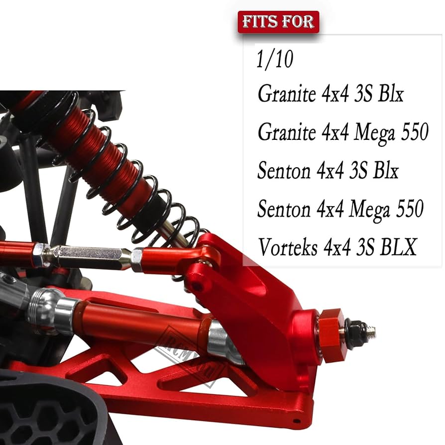 Amazon.com: RCMYou Upgrades Part for 1/10 Vorteks/Granite