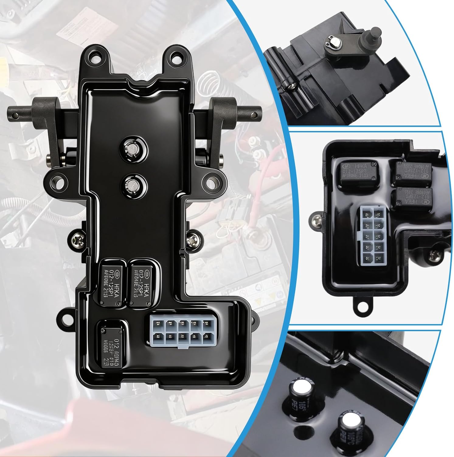 Brake Box Assembly Brake Control Module Compatible with Toro TimeCutter Exmark Quest E S Series Lawn Mowers Replaces 138-2514