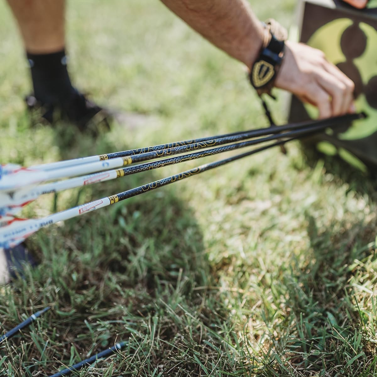 Victory Archery VF TKO 0.245" 200/250/300/350/400 Spine Standard Diameter Carbon Hunting Arrow Shafts 12 Pack