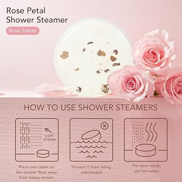 16Pcs Spa Gifts Skin Care Set - Luxurious Rose Spa Gift Baskets for Women