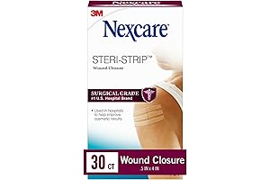 Nexcare Steri-Strip Wound Closure: Clean, Breathable Closure for Small Wounds