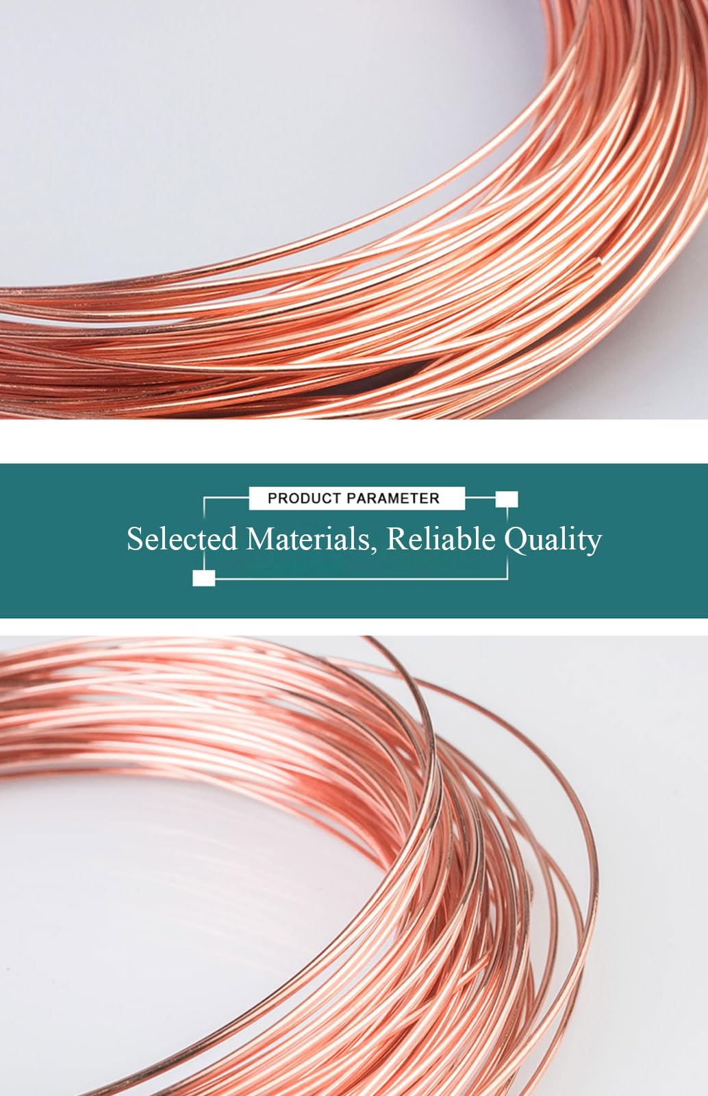 Alambre de cobre suave, 2/5 mm de diámetro, 1 kg, ideal para manualidades, fabricación de joyas, aplicaciones eléctricas y más (3 mm)