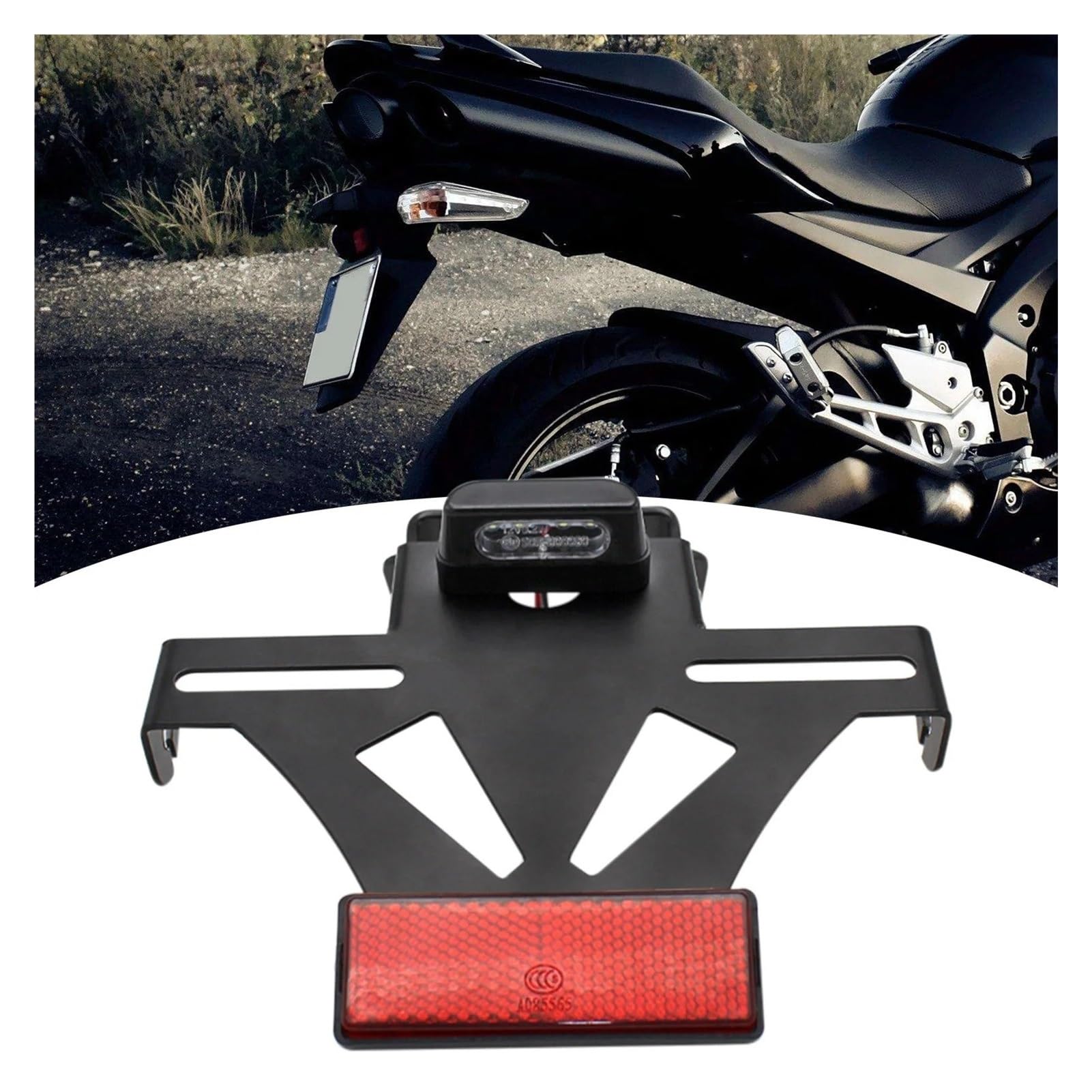 Porta targhe Moto Per Z750 Per Z800 Per Z900 Per Z1000