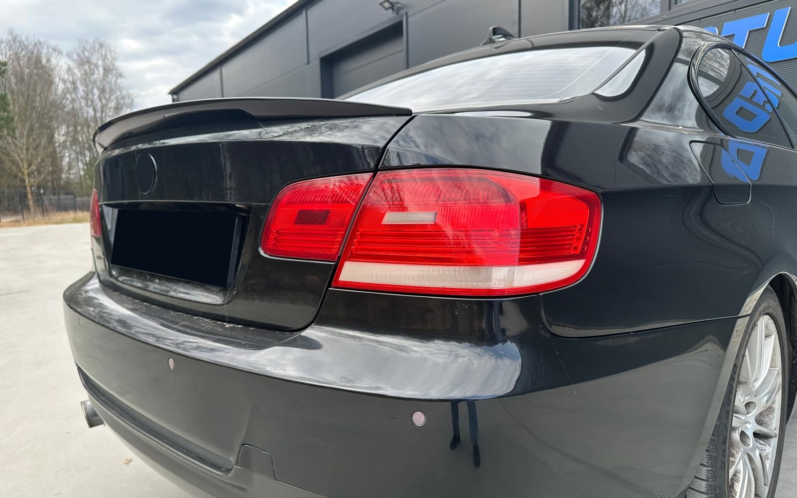 MpTuned E92 M Performance Spoiler posteriore lucido nero per serie 3 2007 2008 2009 2010 2011 2012 2013 Coupe 318i 320i 330i 340i m340i 318d 320d 330d 340d m340d