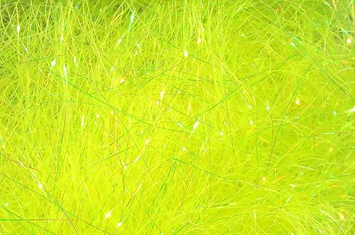 Miniatura 8 de Hareline Fly Tying 8″ Ice Wing Fiber – Synthetic Fly Tying Wing Material for Streamers, Dry Flies & Saltwater Patterns Gris,rojo (PEARL RED