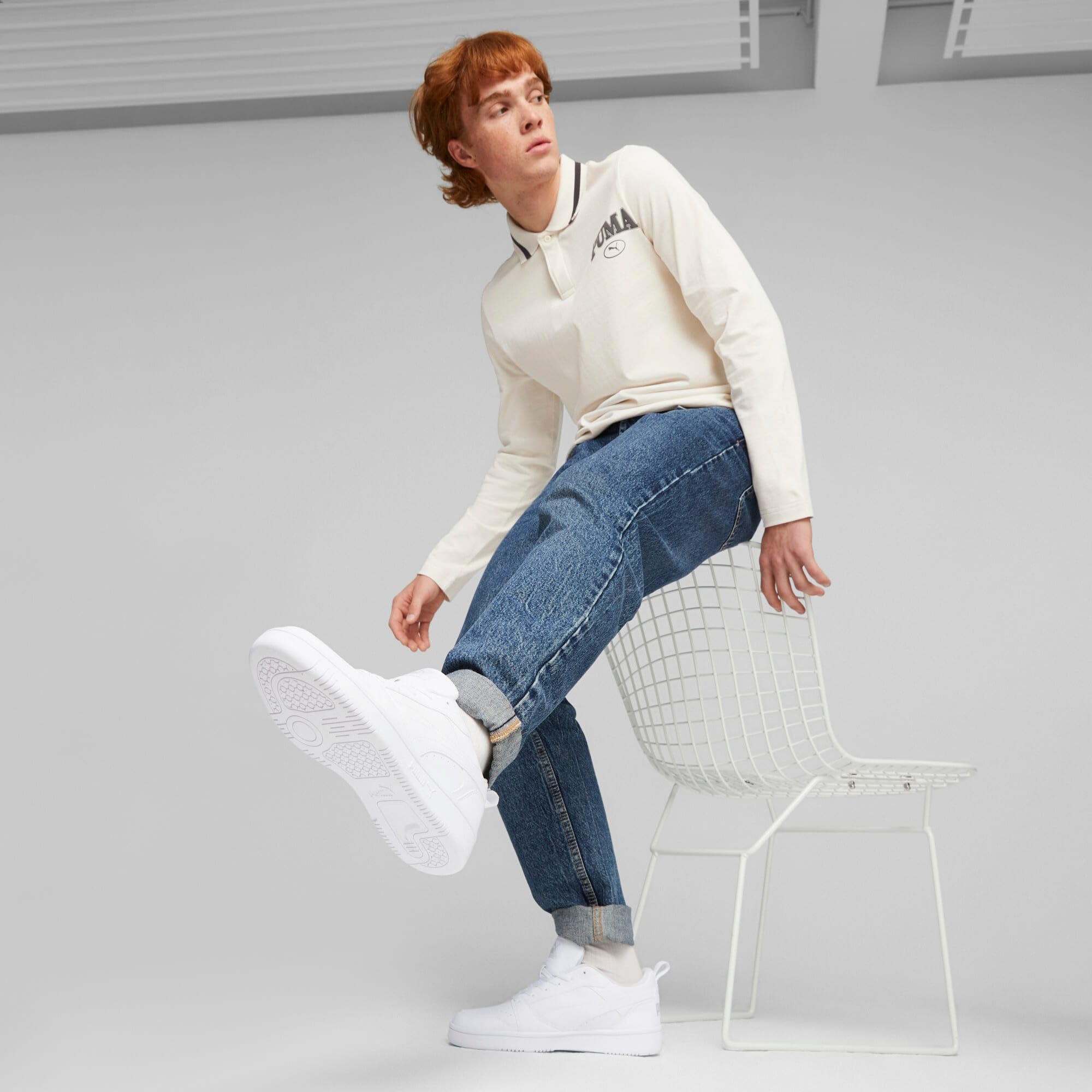 Puma Rebound V6 Low SneakerUnisex - Adulto