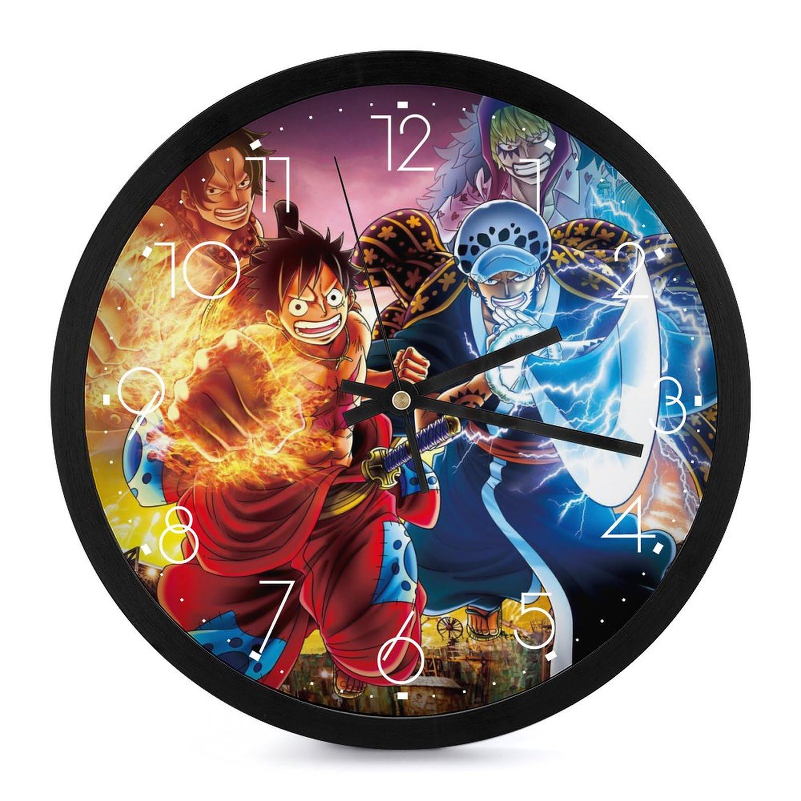 Amazon.co.jp: ワンピース アニメ 壁掛け時計 かけ時計 置き時計 連続 