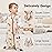 FIEMOL Baby Sleep Sack 0-6 months, 100% Cotton Sleeping Sack for Newborn and Infant, 3 Pack Baby Wearable Blanket for Boy and Girl, 0.5 Tog Lightweight Double Zipper Sleep Bag Coffee Dinosaur Planet