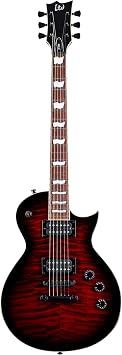 ESP LTD Eclipse EC-256QM Electric Guitar - See Thru Black Cherry Sunburst, Rosewood Fingerboard