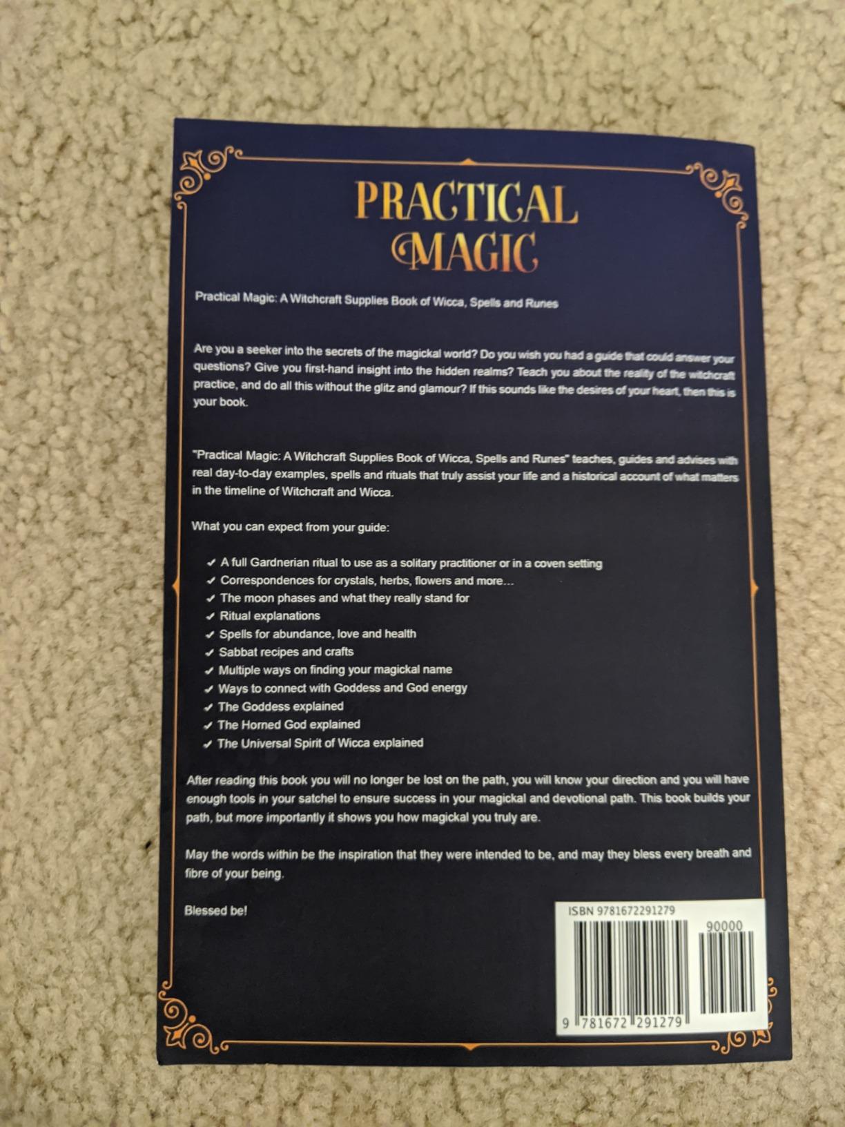 Practical Magic: A Witchcraft Supplies Book of Wicca, Spells and Runes ...
