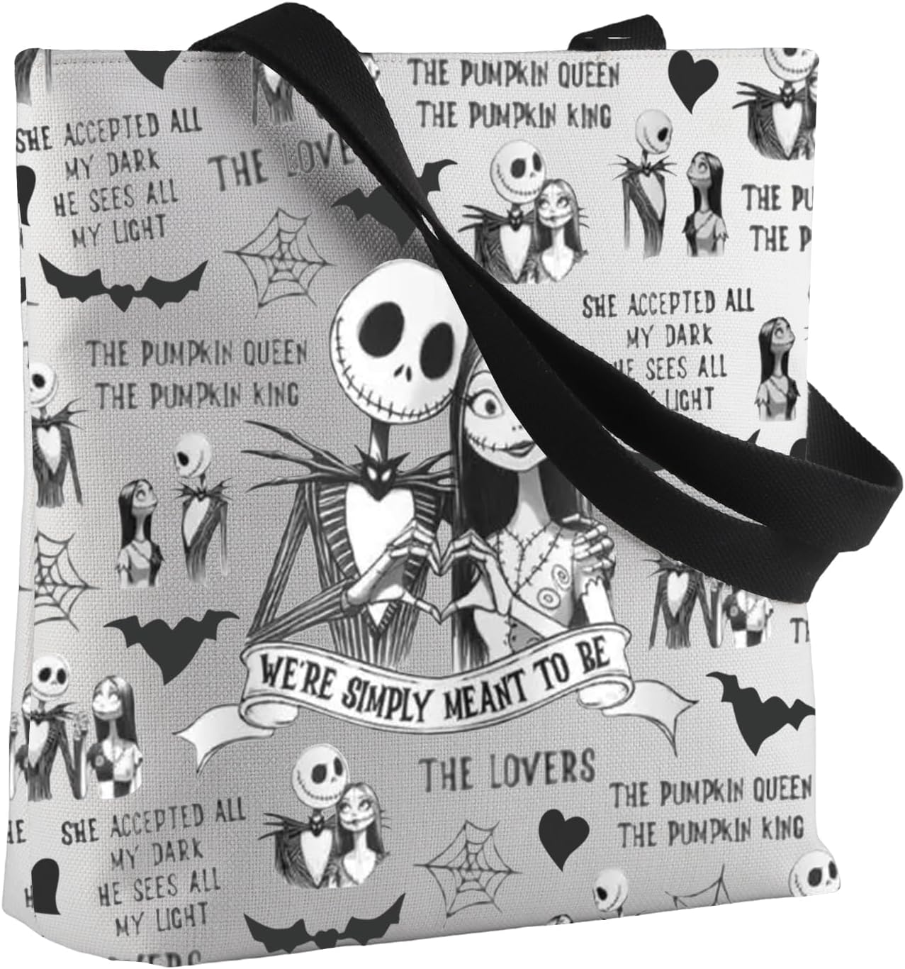 The Night Movie Inspired tote Bag We're Simply Meant to Be J And S Lover Gift