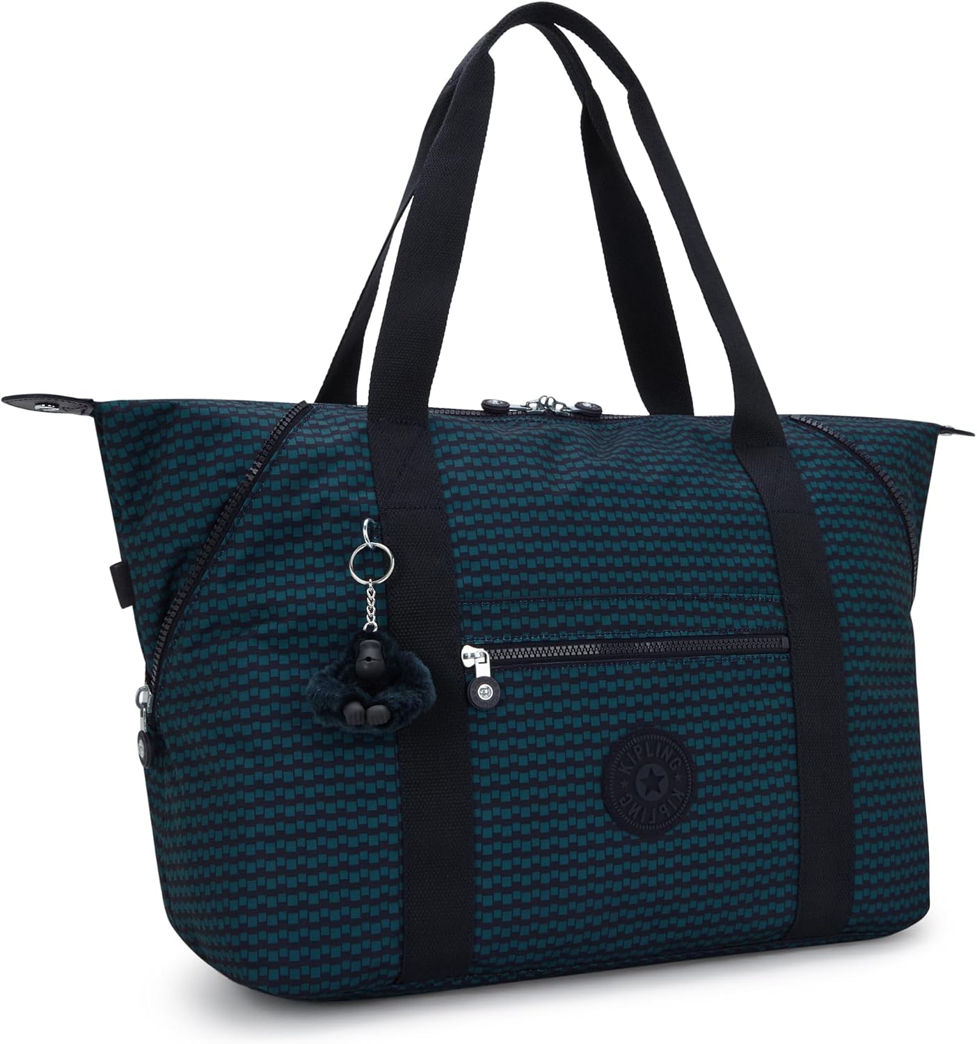 Kipling Women's Art Medium Prt3 Tote Bag, Lightweight Large Weekender, Travel Handbag