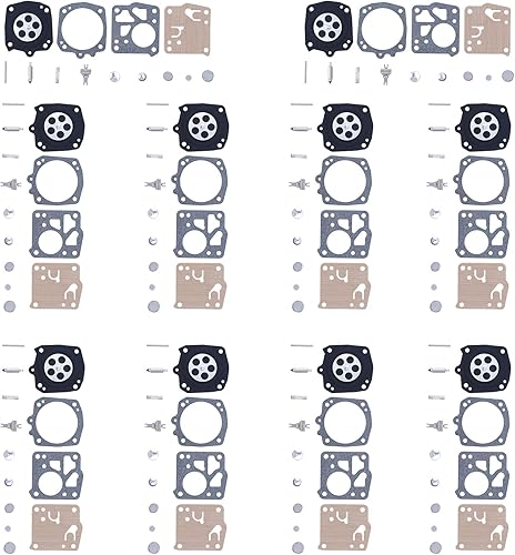 Miniatura 6 de Kit de reconstrucción de diafragma de carburador para Jonsered 625, 630, 670, para Husqvarna 61, 65, 77, 162, 181, 185, 266, 268, 272, 281, 288,