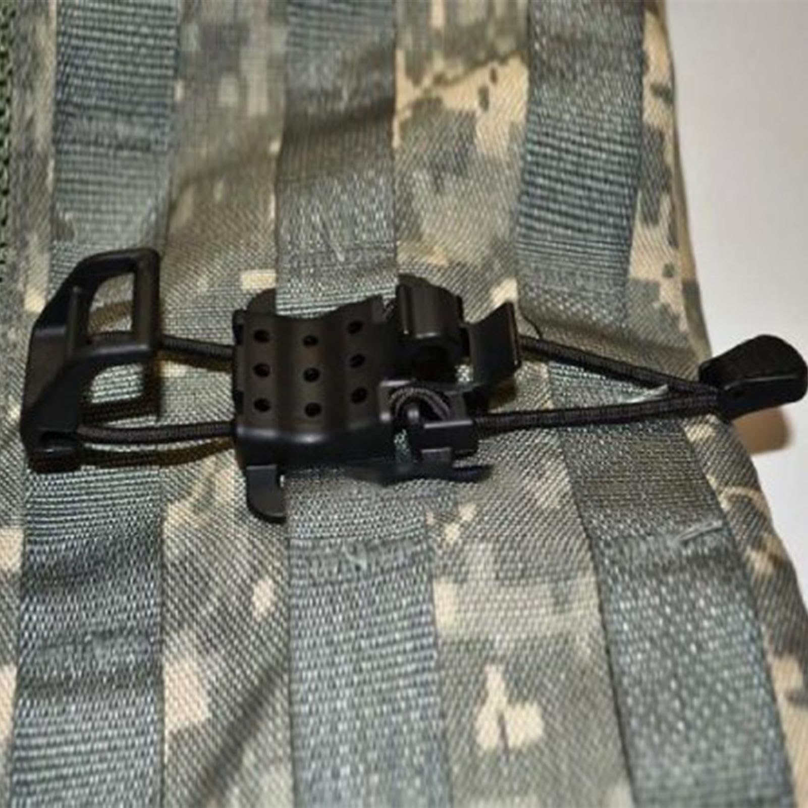 Soporte para llaves multiusos para cinturón, clips para mochila, accesorios de senderismo, pala de ingeniería