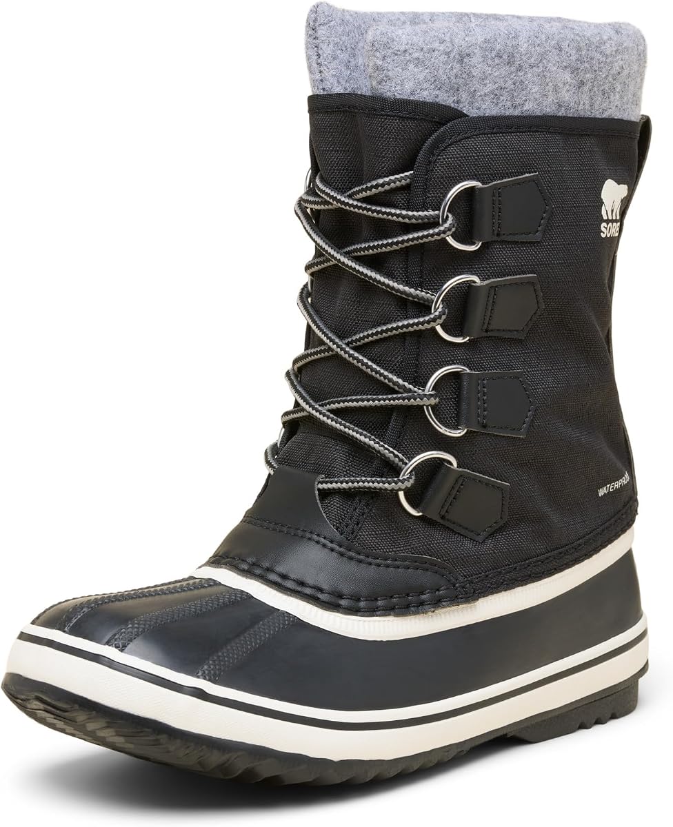 Bota impermeable Winter Carnival para mujer, Red Lodge/Black, 6 Regular