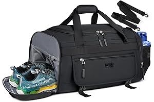 IGOLUMON Gym Bag: Ultimate Sports Gym Bag with Dedicated Shoes Compartment