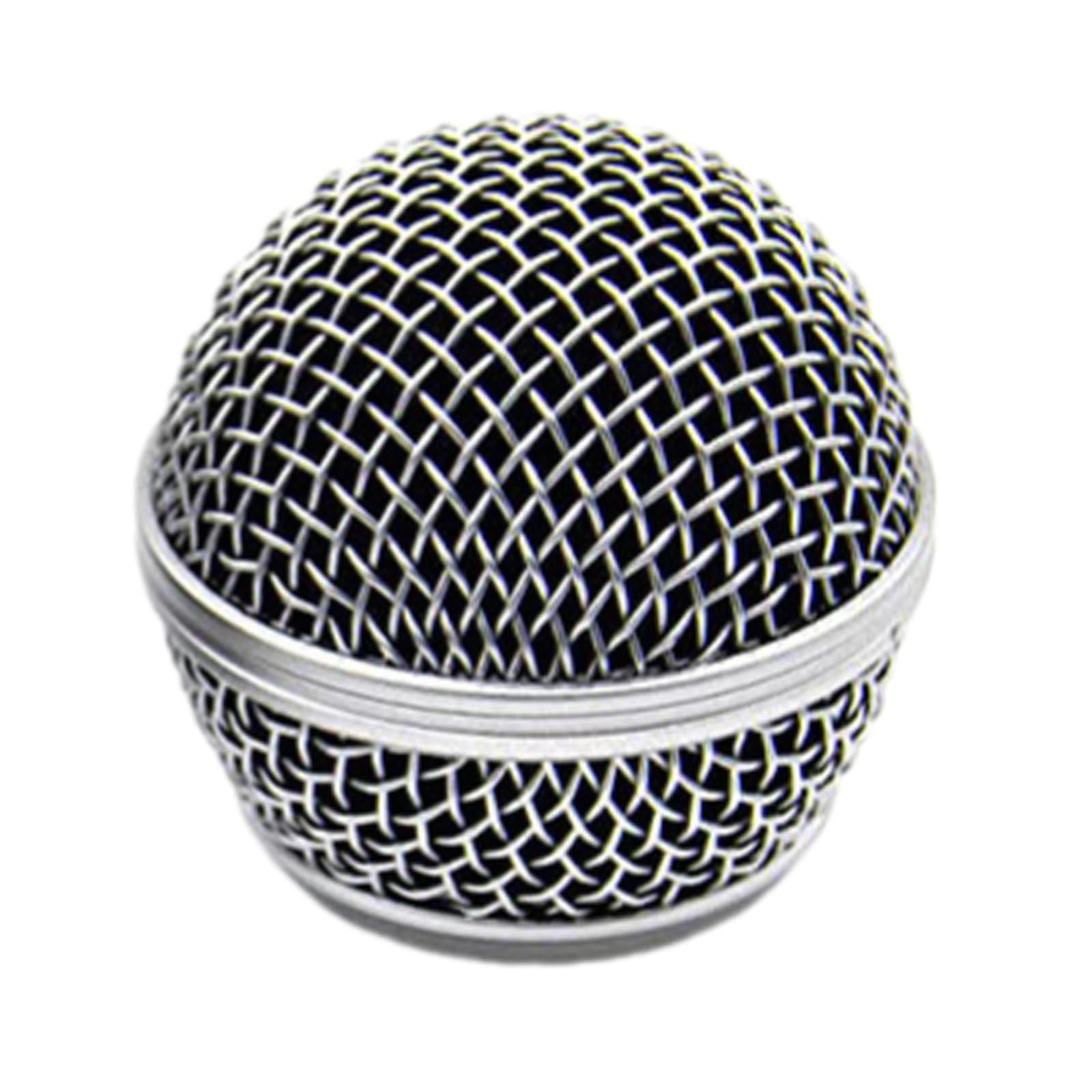 YROHGKPN Microphones Head Replacement Meshes Handheld Microphones Head Grille for SM58A Beta58A Dynamic Access Sound Improvement