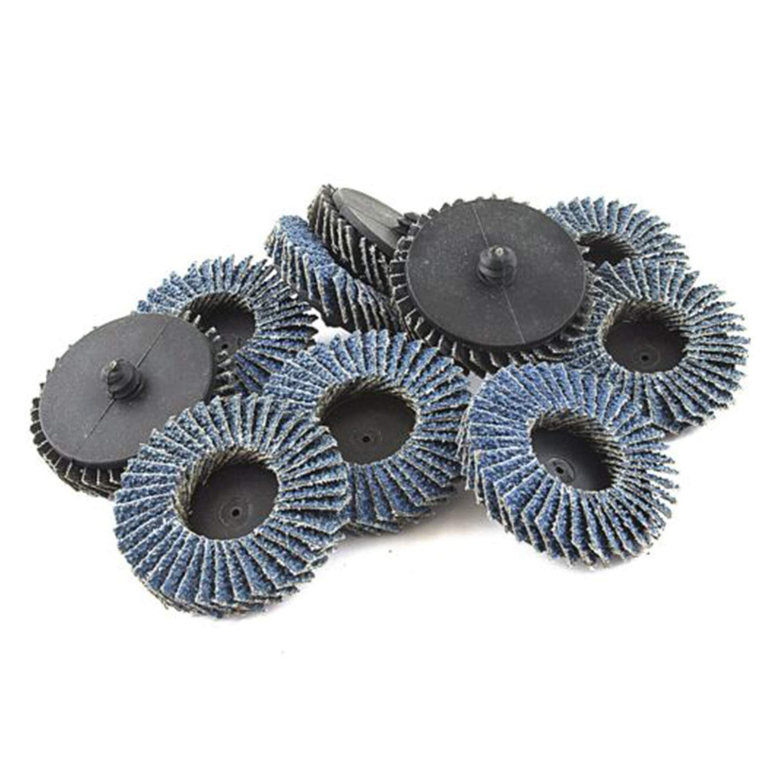 BDAYEK Flap discs 10pcs 3inch 40 Grit Flap Sanding Wheels Polishing Disc Sander Accessories