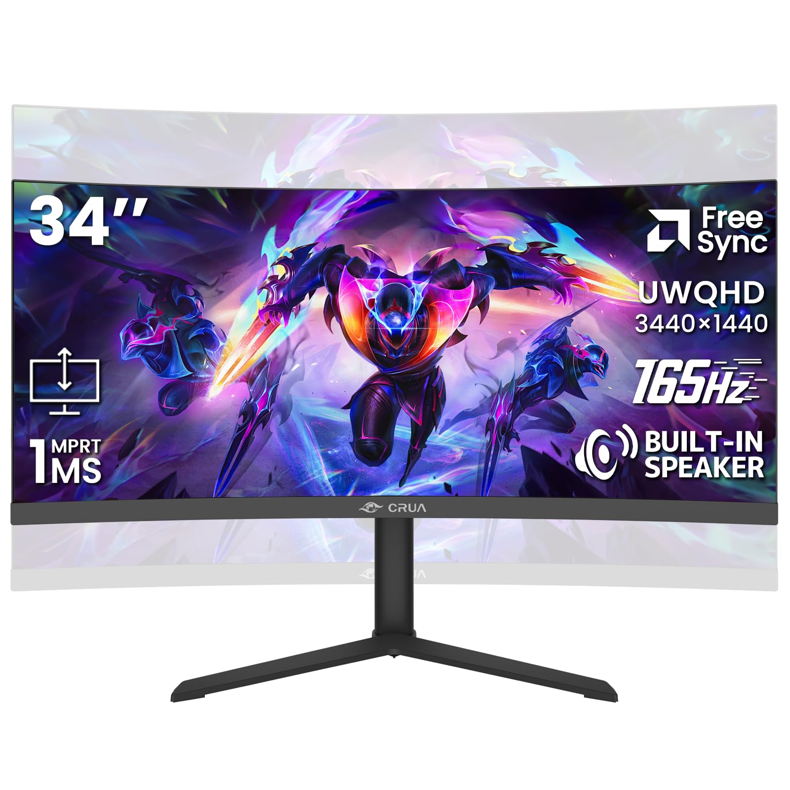 CRUA 34 Curved 165Hz Ultrawide
