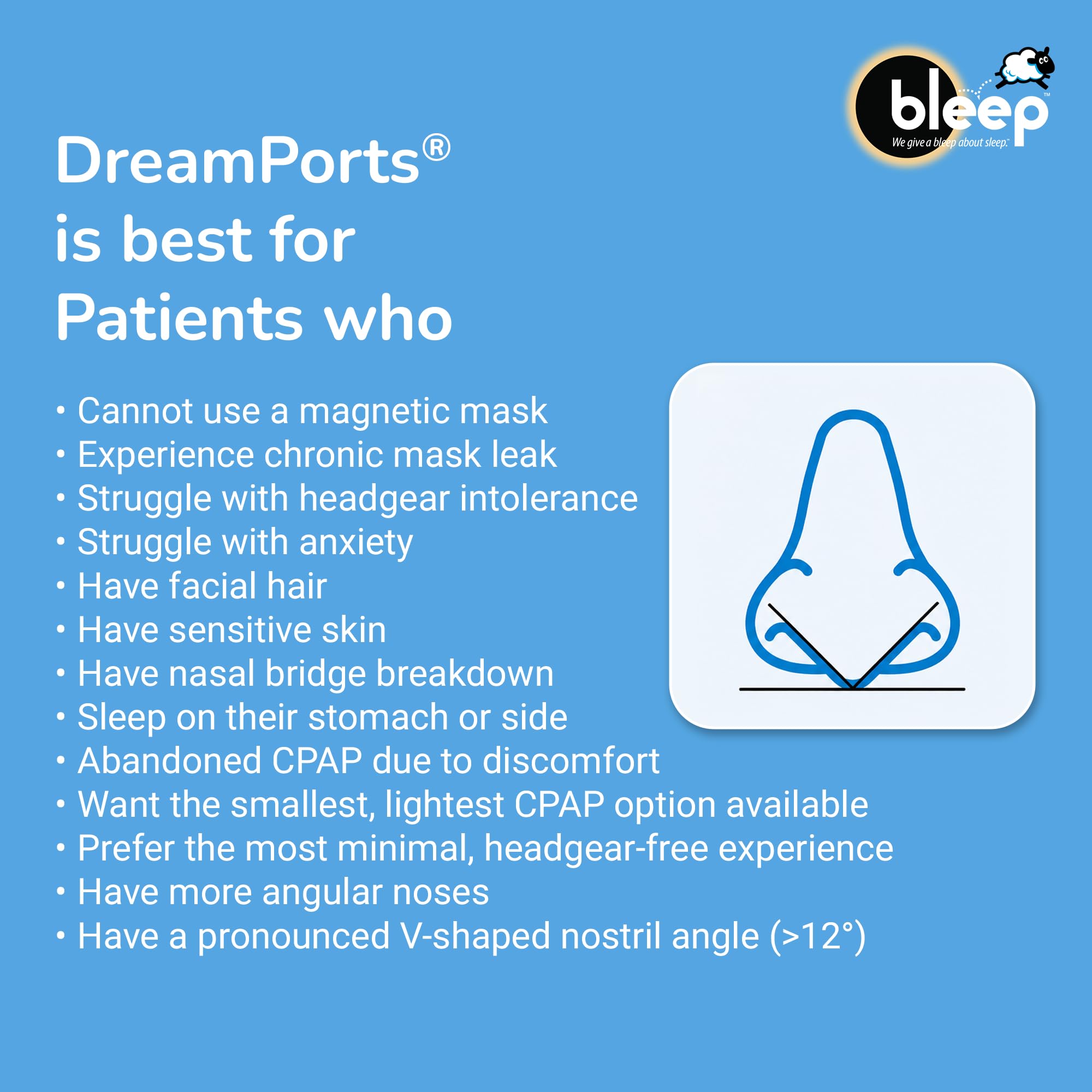 Amazon.com: Bleep Dreamports for DreamWay Connector, CPAP Mask