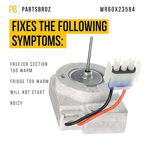 Miniatura 4 de Hth17cbtzrbb Hts18gbsarww Hts18gbsbrww Evaporador Ventilador Motor Hotpoint Refrigerador Modelo